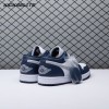 Jordan 1 Low Wolf Grey Midnight Navy 553558-141 Unisex