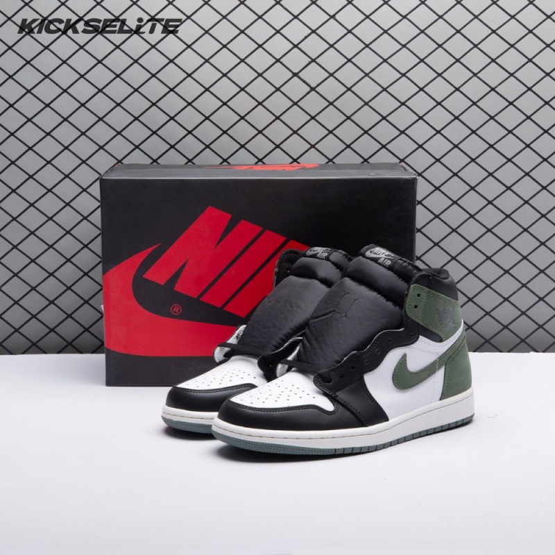 Jordan 1 Retro High Clay Green 555088-135 Unisex