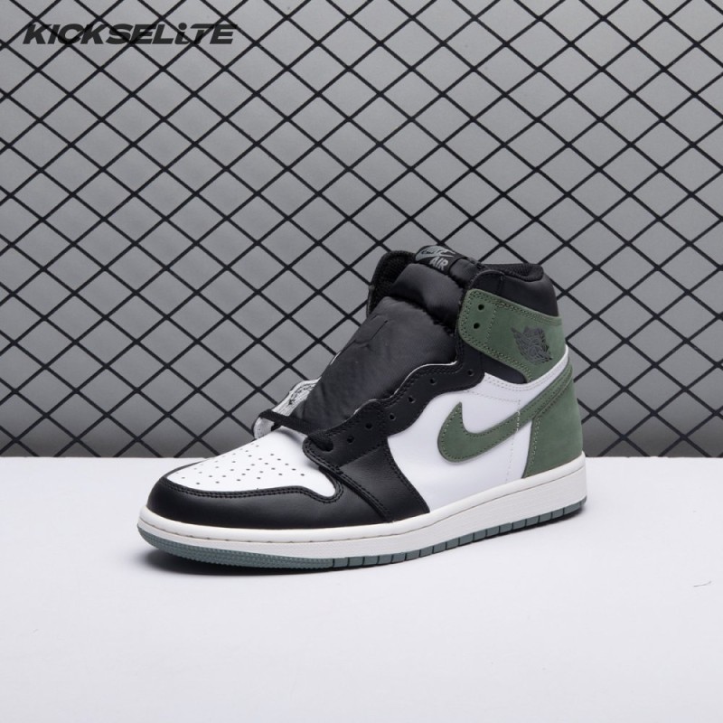 Jordan 1 Retro High Clay Green 555088-135 Unisex