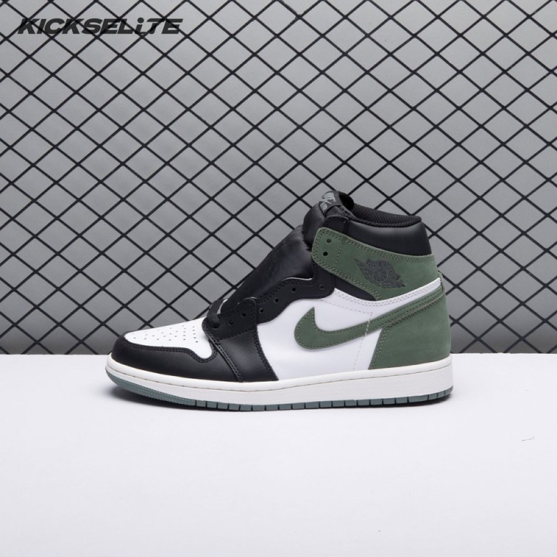 Jordan 1 Retro High Clay Green 555088-135 Unisex