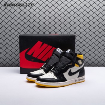 Jordan 1 Retro High Not for Resale Varsity Maize 861428-107 Unisex
