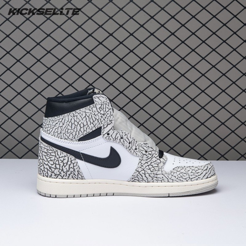 Jordan 1 Retro High OG White Cement DZ5485-052 Men's
