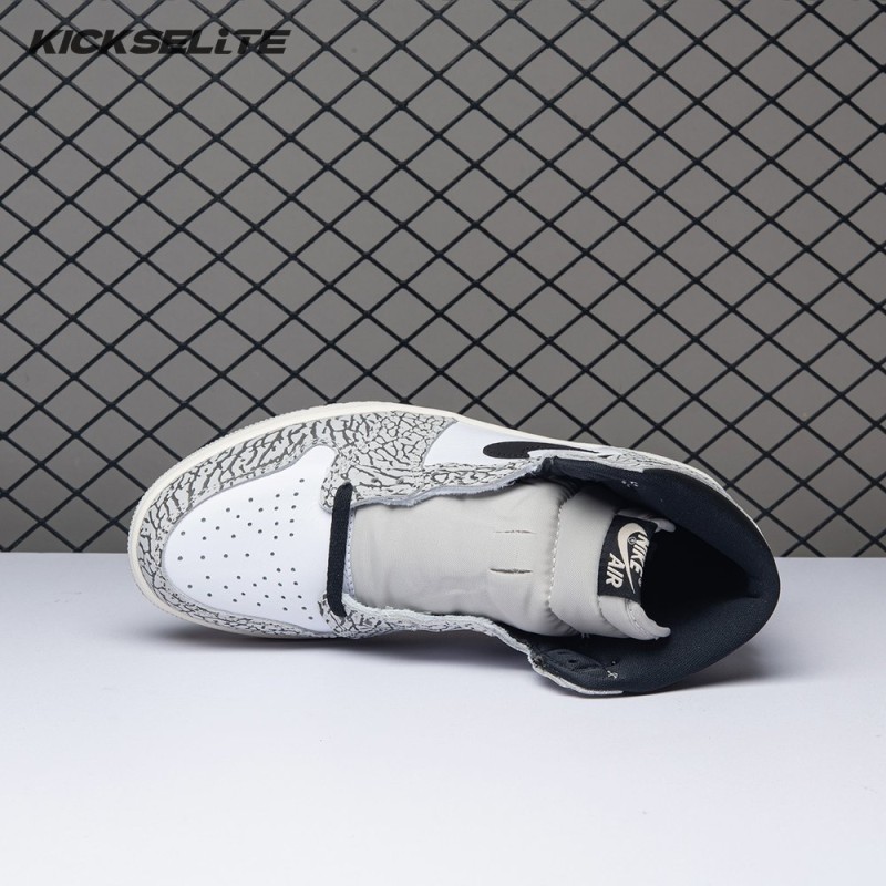 Jordan 1 Retro High OG White Cement DZ5485-052 Men's