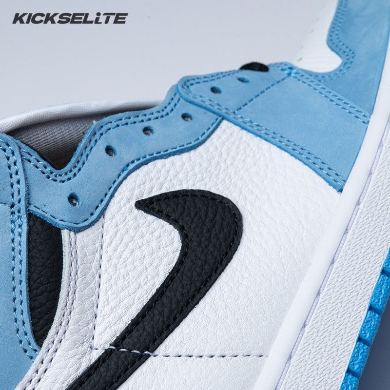 Jordan 1 Retro High White University Blue Black Unisex