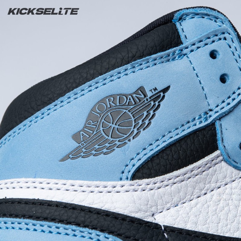 Jordan 1 Retro High White University Blue Black Unisex