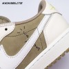 Jordan 1 Retro Low Golf Travis Scott Neutral Olive FZ3124-200 Unisex