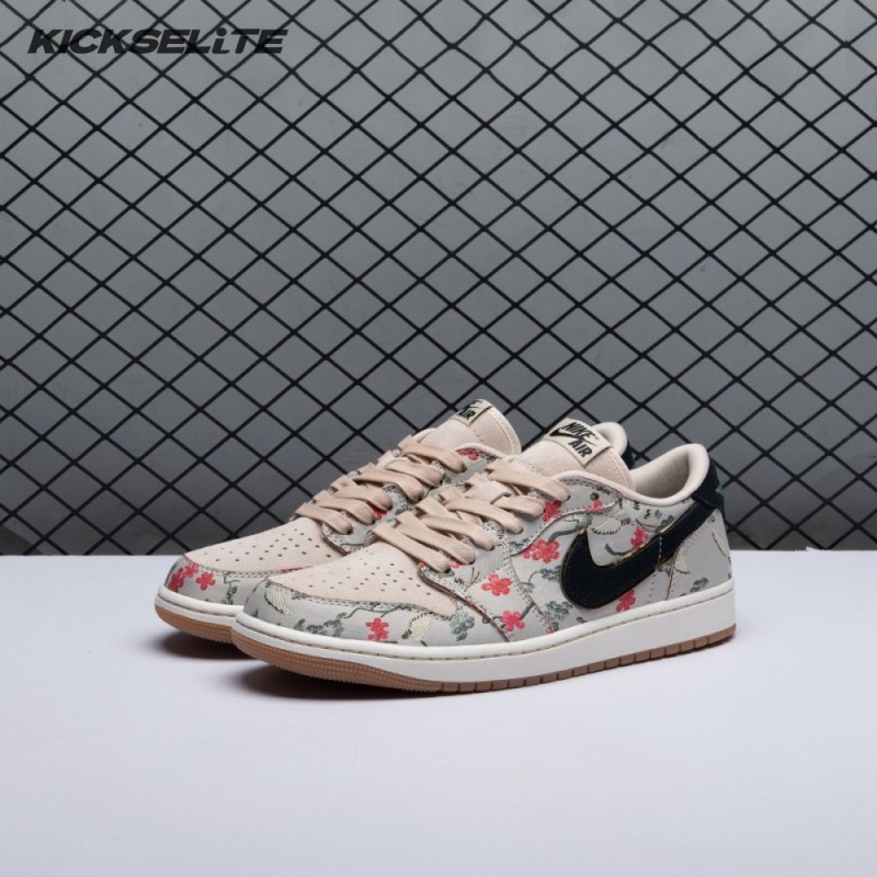 Jordan 1 Retro Low OG Rui Hachimura Oatmeal HV8293-100 Unisex