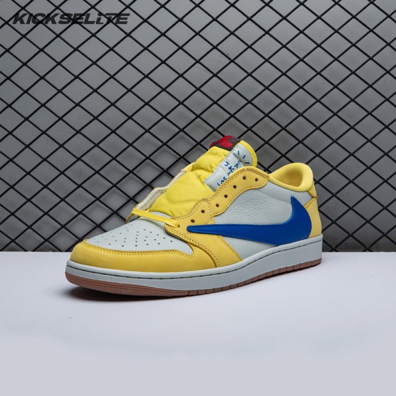 Jordan 1 Retro Low OG SP Travis Scott Canary DZ4137-700 Unisex Jordan 1 Retro Low OG SP Travis Scott Canary DZ4137-700 Unisex