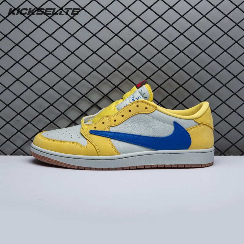 Jordan 1 Retro Low OG SP Travis Scott Canary DZ4137-700 Unisex Jordan 1 Retro Low OG SP Travis Scott Canary DZ4137-700 Unisex