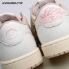 Jordan 1 Retro Low OG SP Travis Scott Sail Shy Pink DM7866-106 Unisex