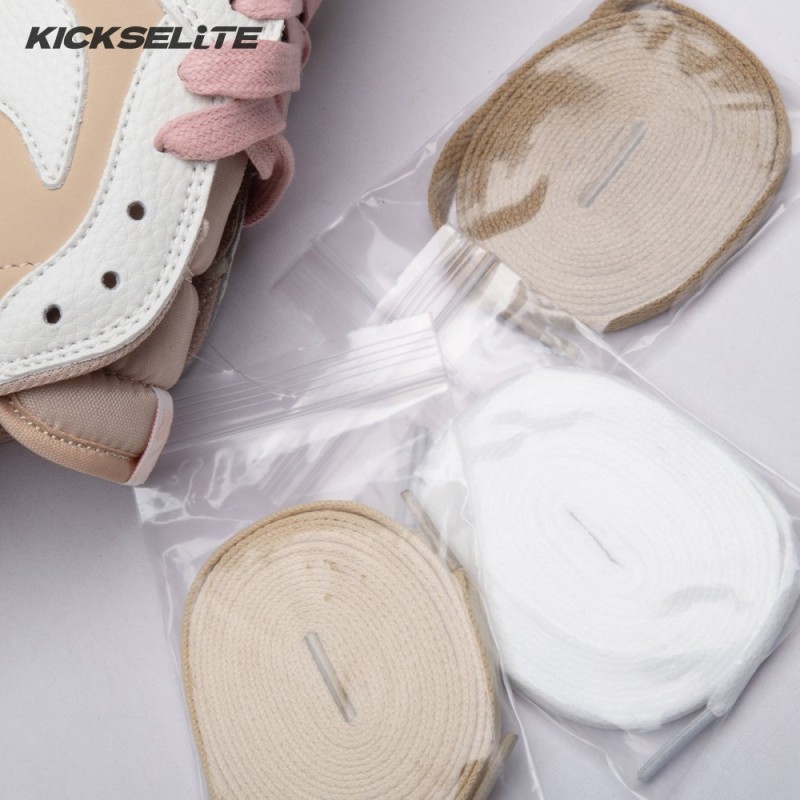 Jordan 1 Retro Low OG SP Travis Scott Sail Shy Pink DM7866-106 Unisex