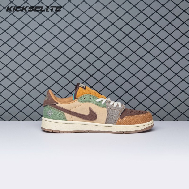 Jordan 1 Retro Low OG Zion Williamson Voodoo DZ7292-200 Unisex