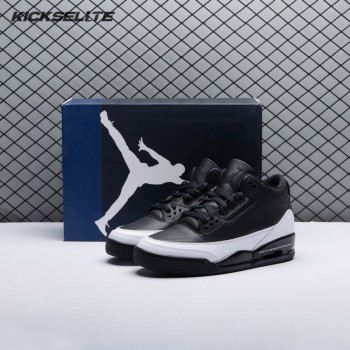 Jordan 3 x Fragment Design Black White DA3595 001 Men's