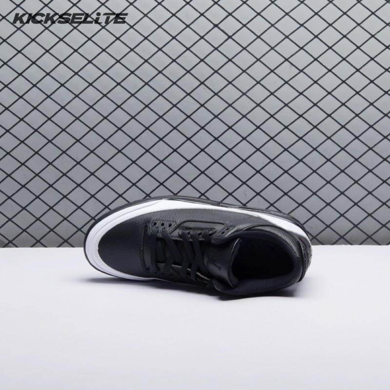 Jordan 3 x Fragment Design Black White DA3595 001 Men's