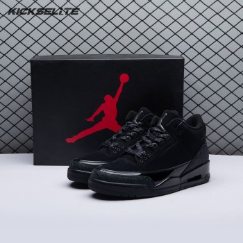 Jordan 3 Retro Black Cat (2025) CT8532-001 Unisex