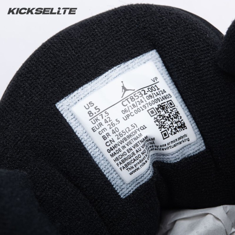 Jordan 3 Retro Black Cat (2025) CT8532-001 Unisex