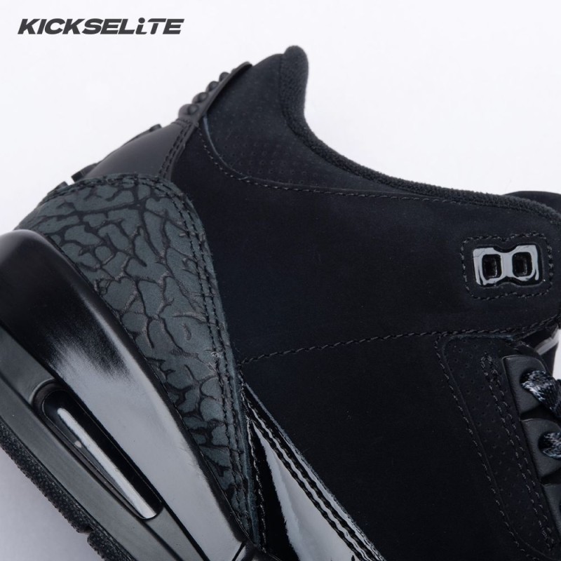 Jordan 3 Retro Black Cat (2025) CT8532-001 Unisex