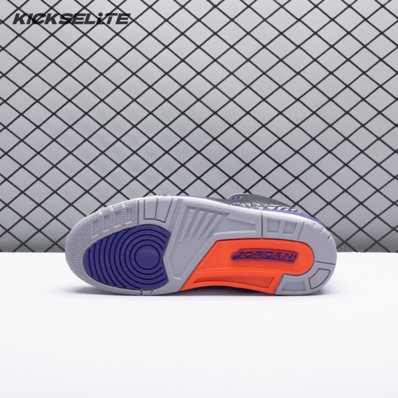 Jordan 3 Retro Black Court Purple CT8532-050 Men's