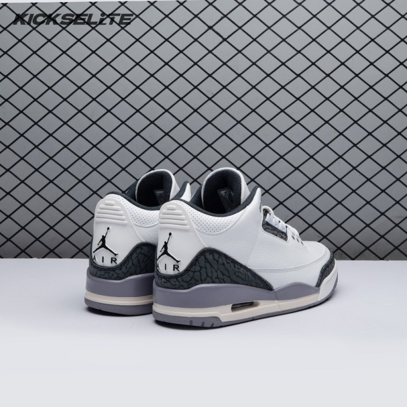 Jordan 3 Retro Cement Grey CT8532-106 Unisex