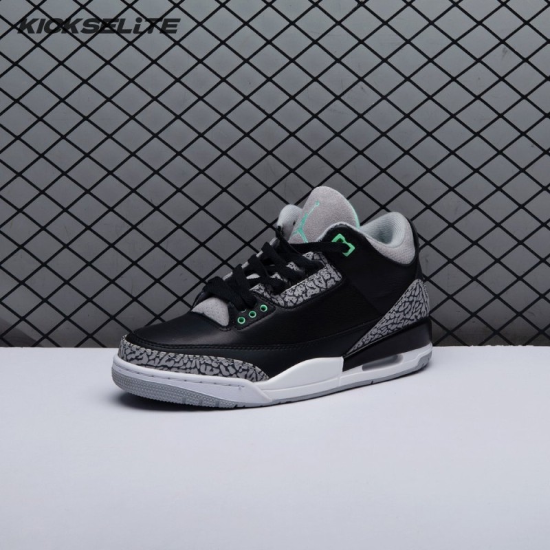 Jordan 3 Retro Green Glow CT8532-031 Unisex