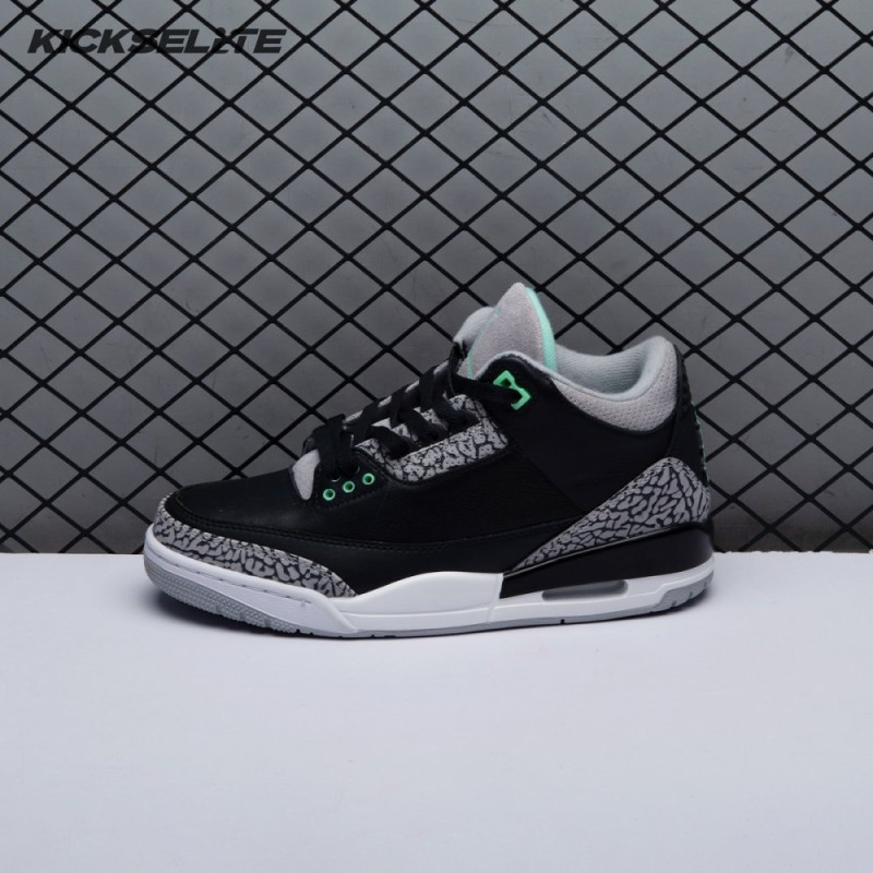 Jordan 3 Retro Green Glow CT8532-031 Unisex