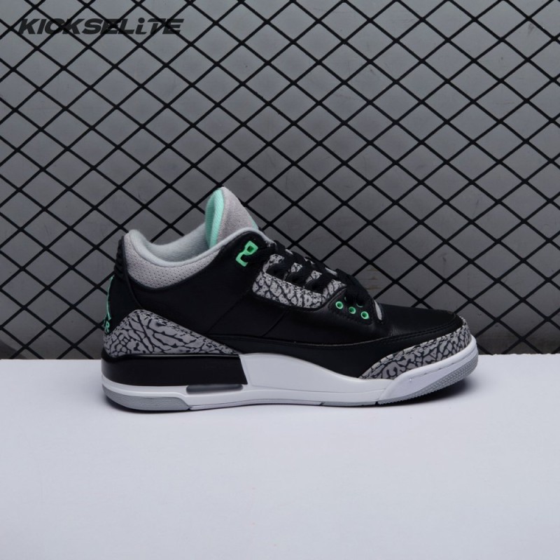 Jordan 3 Retro Green Glow CT8532-031 Unisex