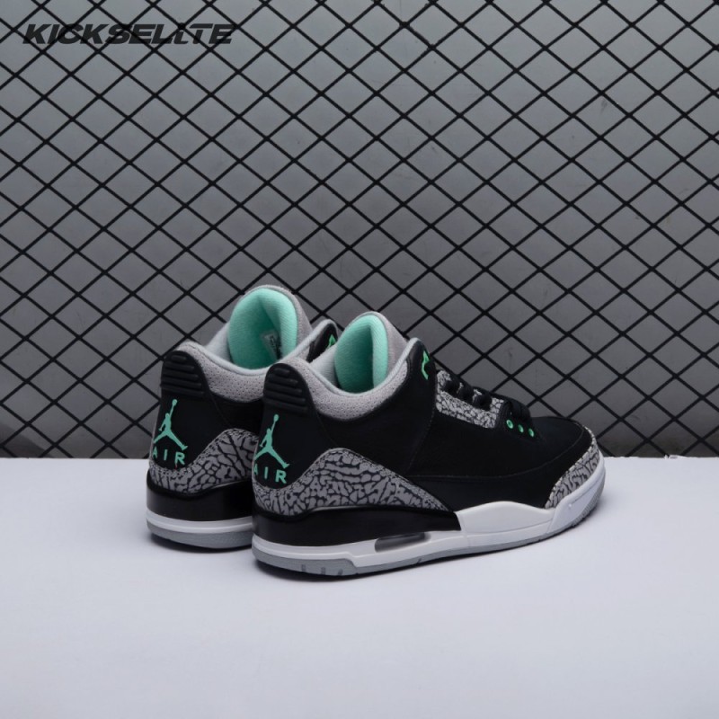 Jordan 3 Retro Green Glow CT8532-031 Unisex