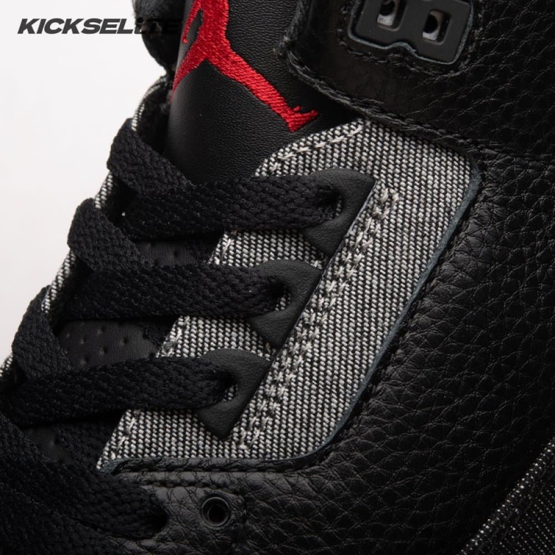Jordan 3 Retro Levi's Black IR0914-400 Unisex