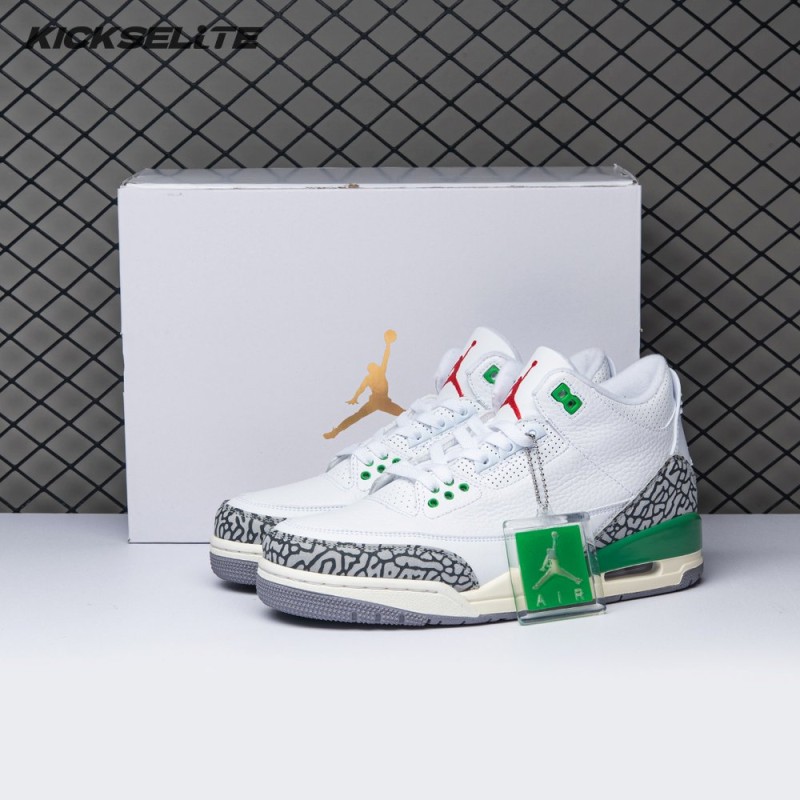 Jordan 3 Retro Lucky Green CK9246-136 Unisex