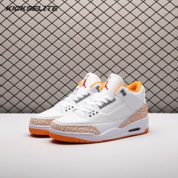 Jordan 3 Retro Orange Citrus CK9246-101 Men's