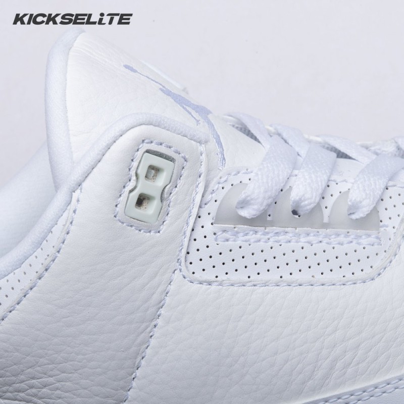 Jordan 3 Retro Pure White 136064-111 Unisex