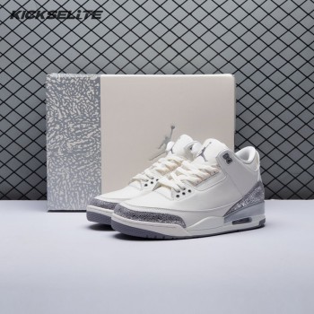 Jordan 3 Retro Sail Cement Grey CK9246-100 Unisex