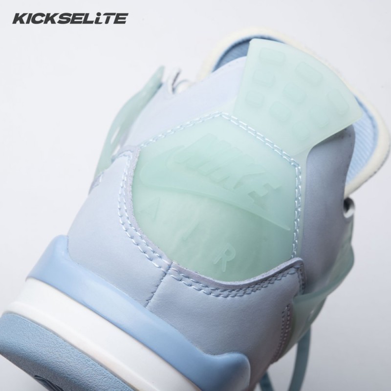 Jordan 4 x Off-White Blue Unisex