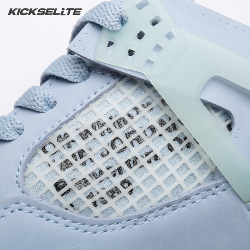 Jordan 4 x Off-White Blue Unisex