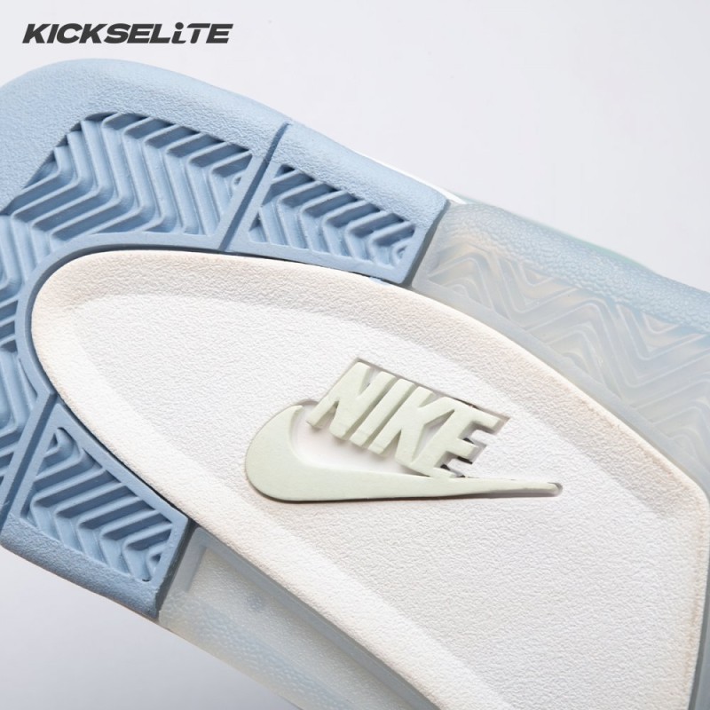 Jordan 4 x Off-White Blue Unisex