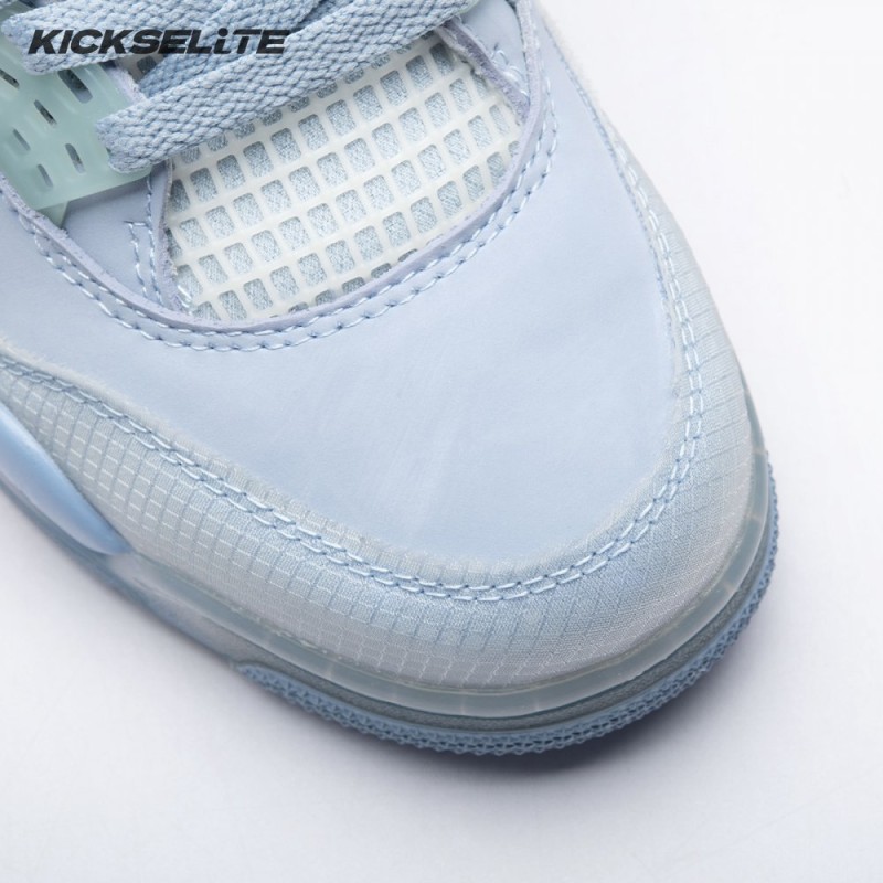Jordan 4 x Off-White Blue Unisex