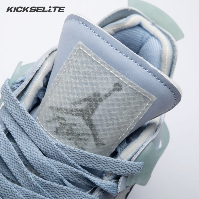 Jordan 4 x Off-White Blue Unisex