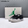 Jordan 4 RM Black Light Bone FQ7939-001 Unisex