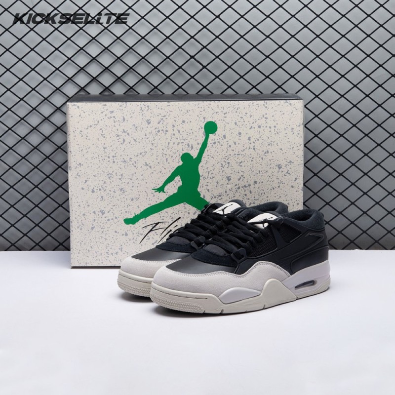 Jordan 4 RM Black Light Bone FQ7939-001 Unisex