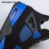 Jordan 4 Retro Black Blue Men's