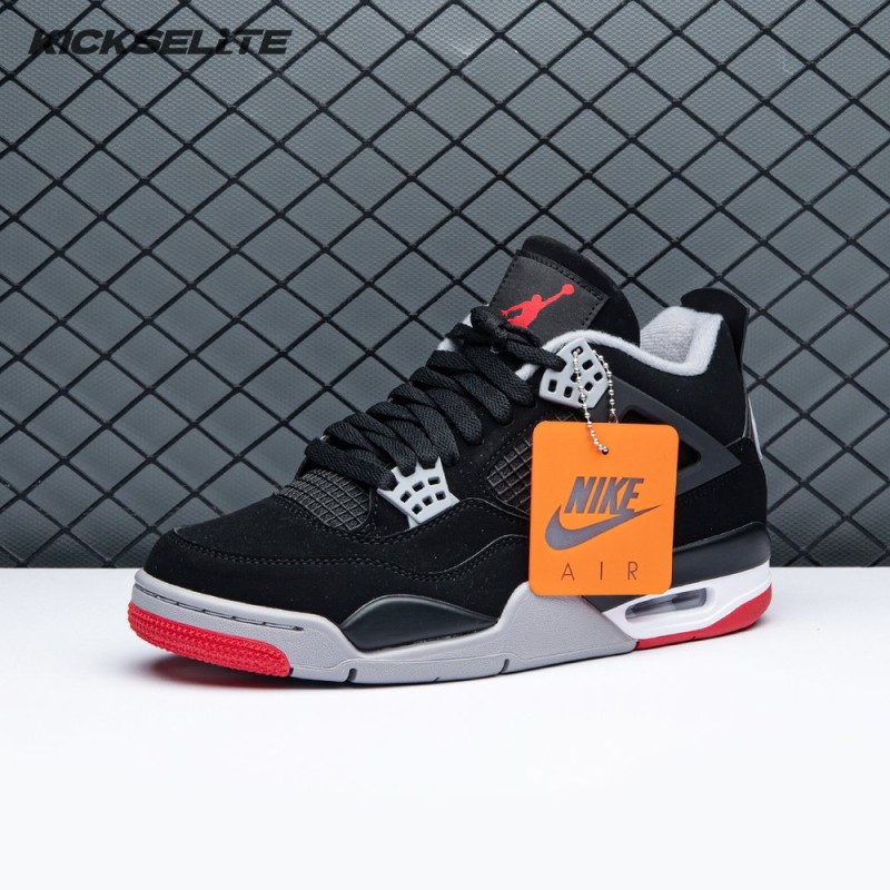 Air Jordan 4 Retro OG Bred 2019 Unisex