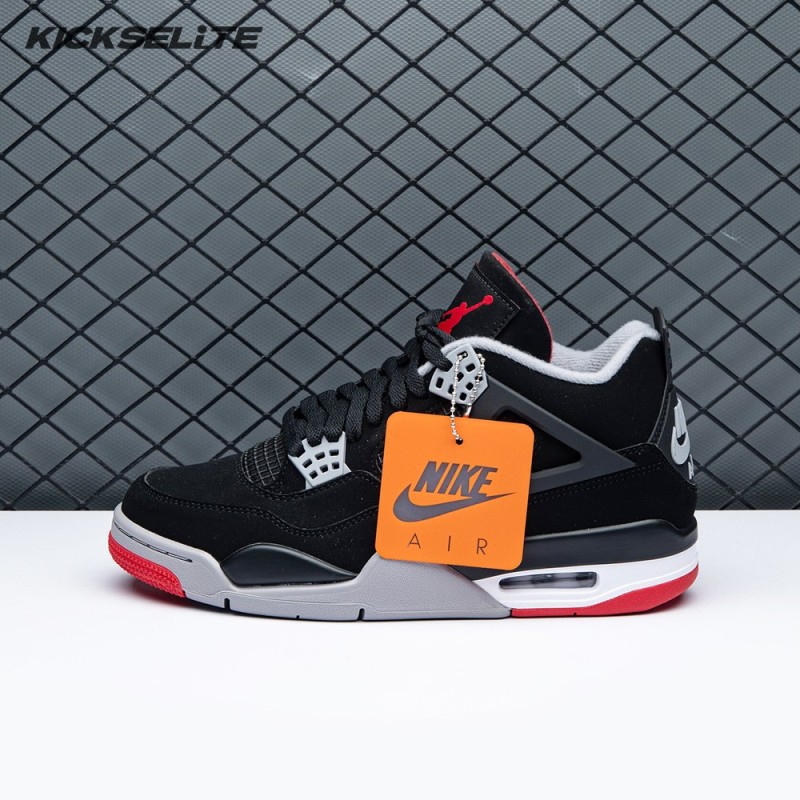 Air Jordan 4 Retro OG Bred 2019 Unisex