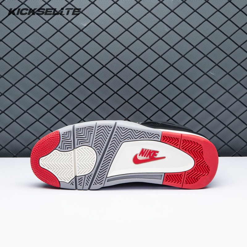 Air Jordan 4 Retro OG Bred 2019 Unisex