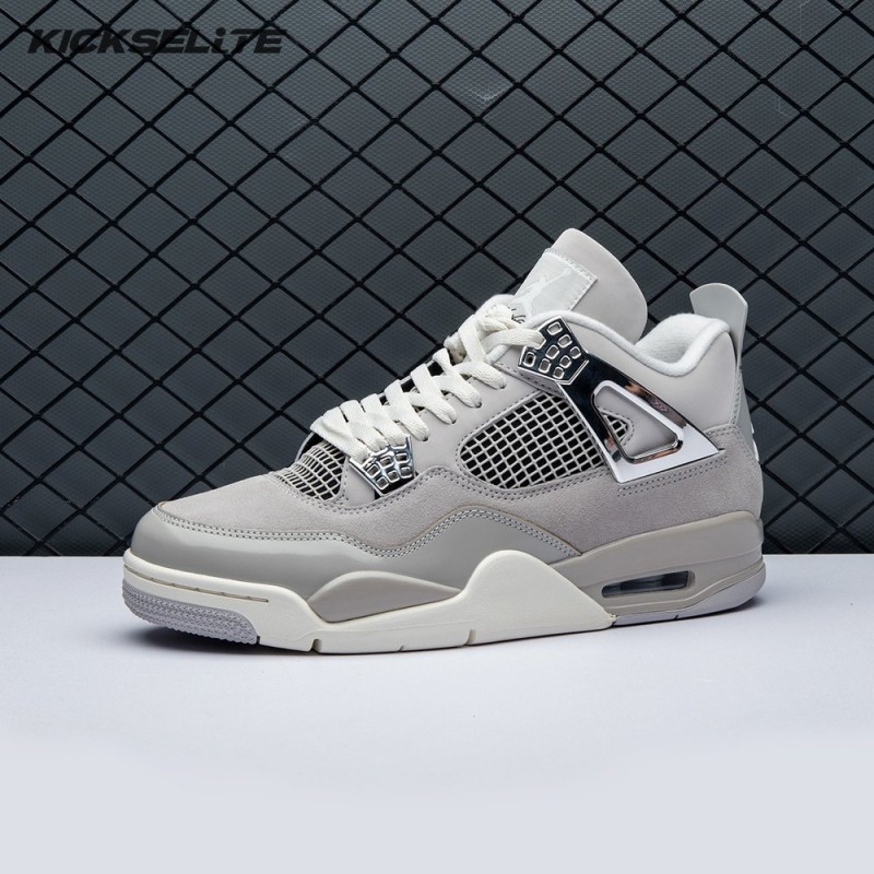 Jordan 4 Retro Women 's Frozen Moments AQ9129-001 Unisex