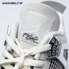Jordan 4 Retro Women 's Frozen Moments AQ9129-001 Unisex