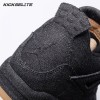Jordan 4 Retro Levi's Black Men's