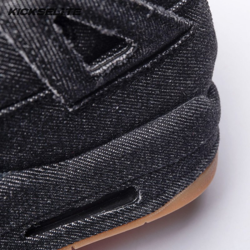 Jordan 4 Retro Levi's Black Men's