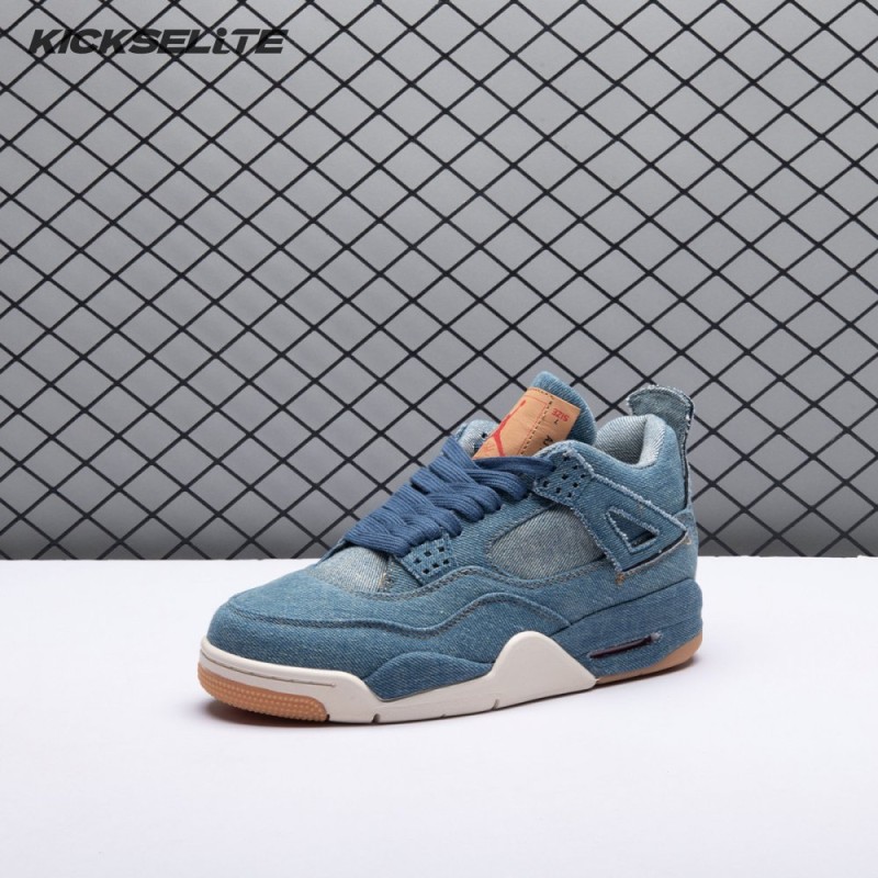 Jordan 4 Retro Levi's Denim AO2571-401 Unisex
