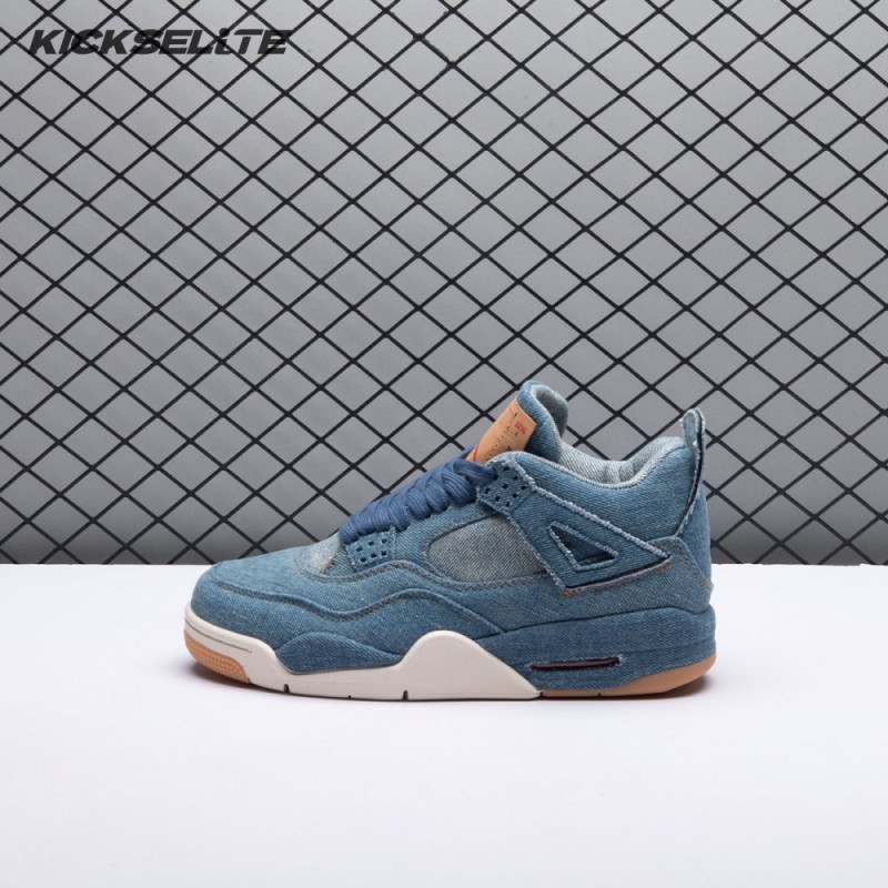 Jordan 4 Retro Levi's Denim AO2571-401 Unisex