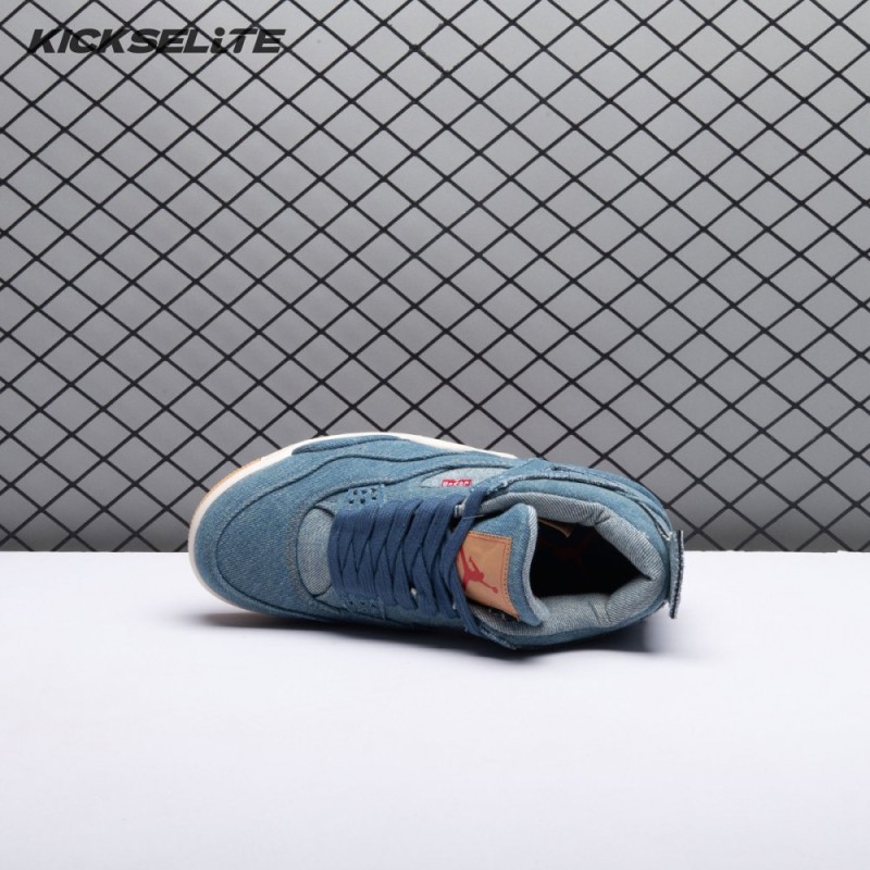 Jordan 4 Retro Levi's Denim AO2571-401 Unisex